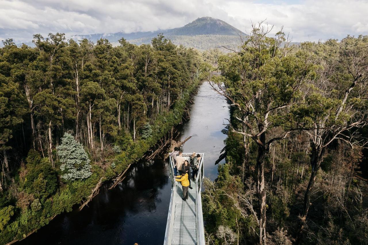 Tahune Airwalk Cabin And Lodge Geeveston Esterno foto