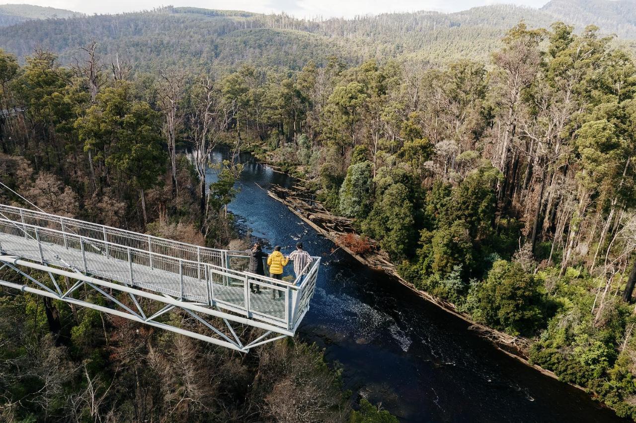 Tahune Airwalk Cabin And Lodge Geeveston Esterno foto