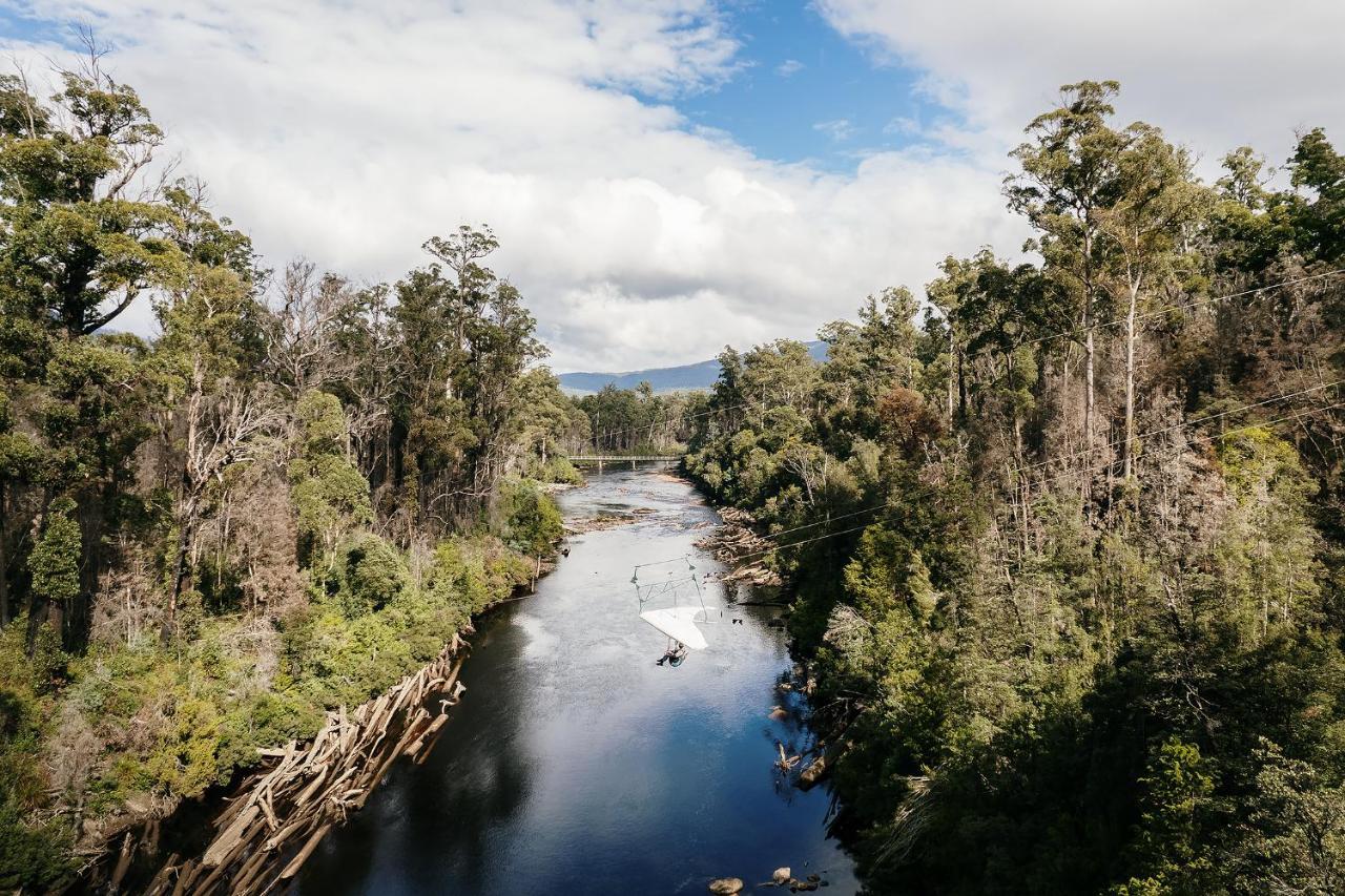 Tahune Airwalk Cabin And Lodge Geeveston Esterno foto
