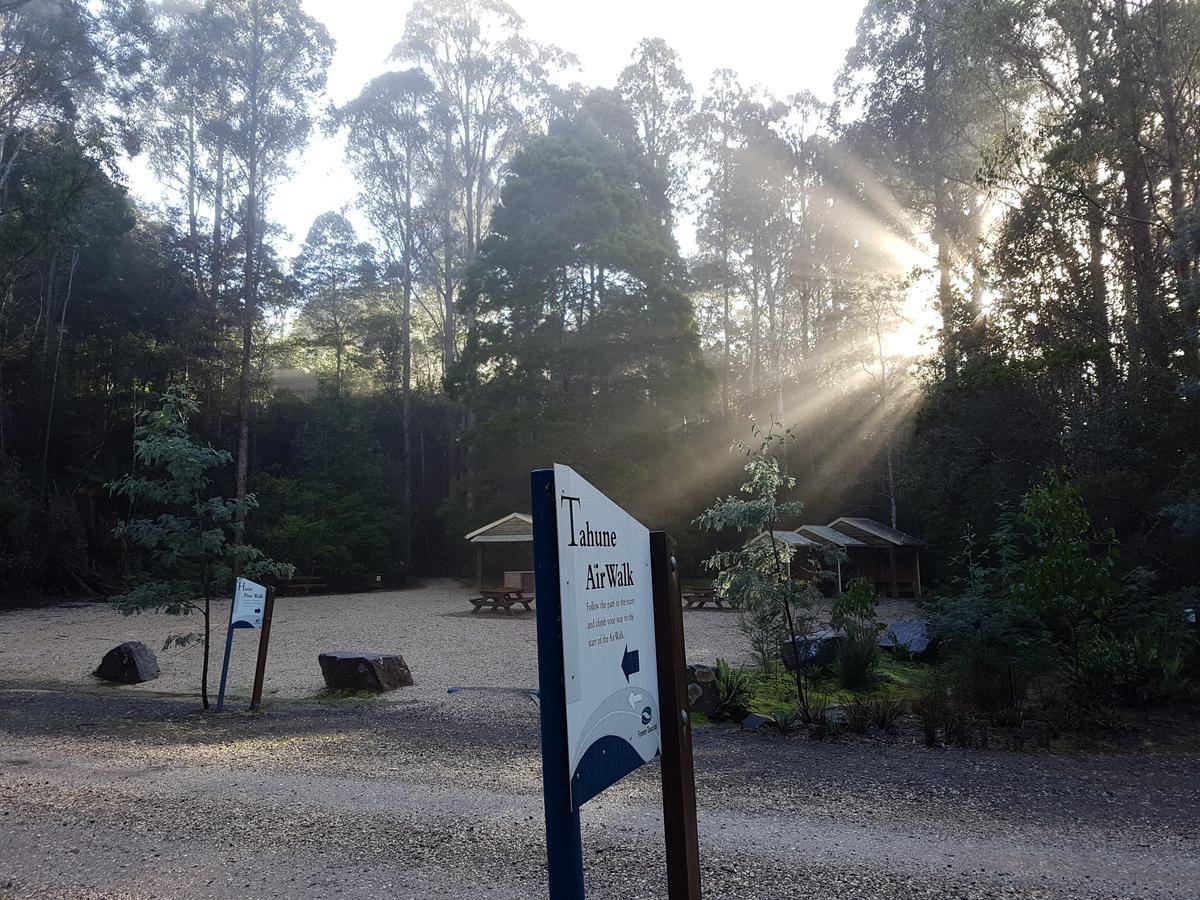 Tahune Airwalk Cabin And Lodge Geeveston Esterno foto